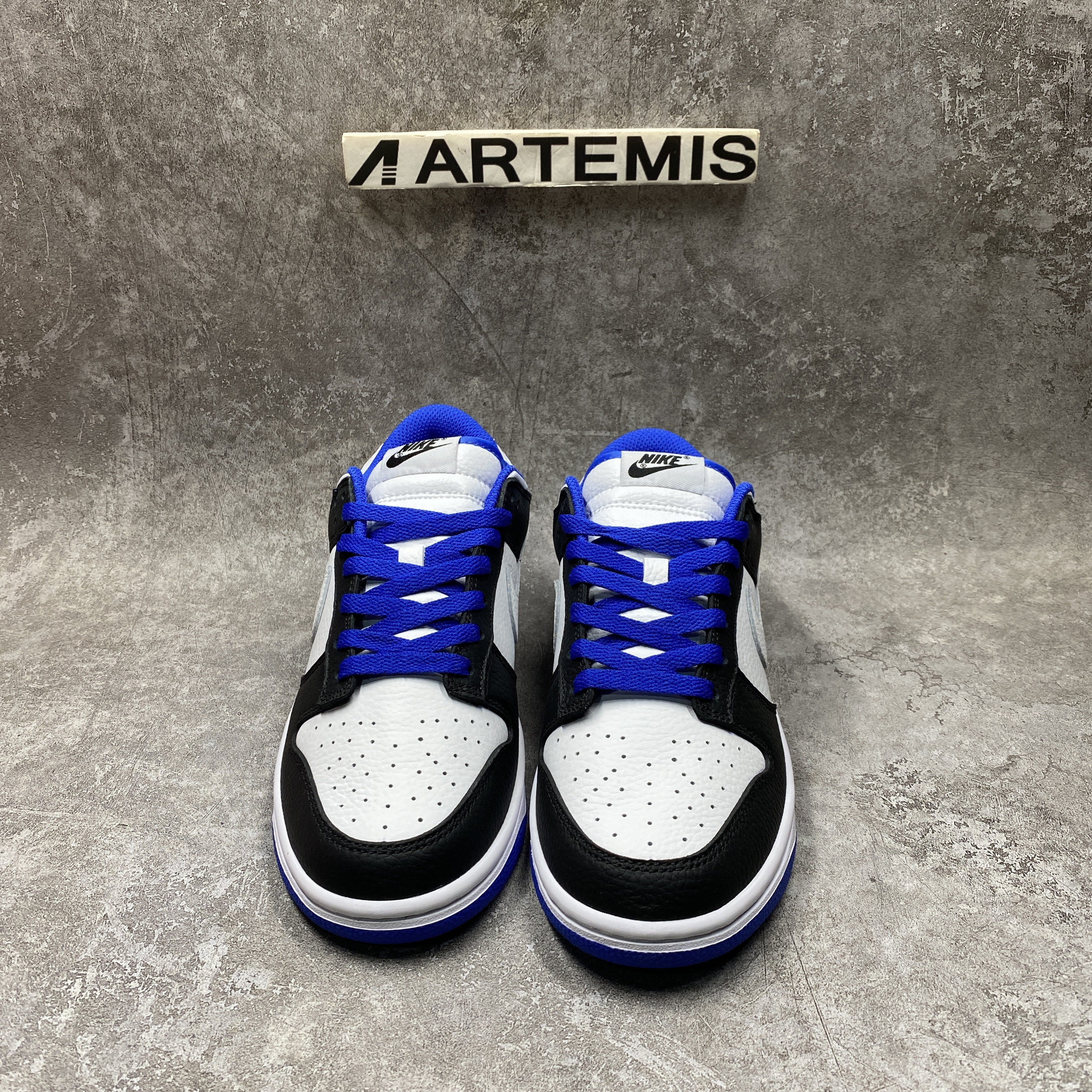 Nike Dunk Low White Black Royal