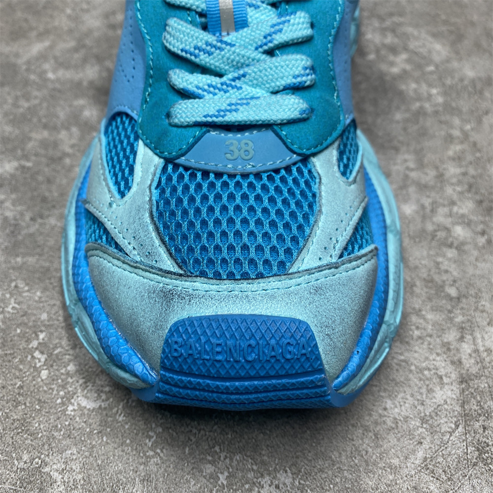 Balenciga 3XL Suede LT.Blue