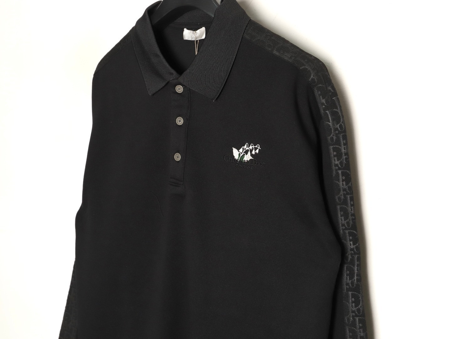 D*or long-sleeved polo shirt