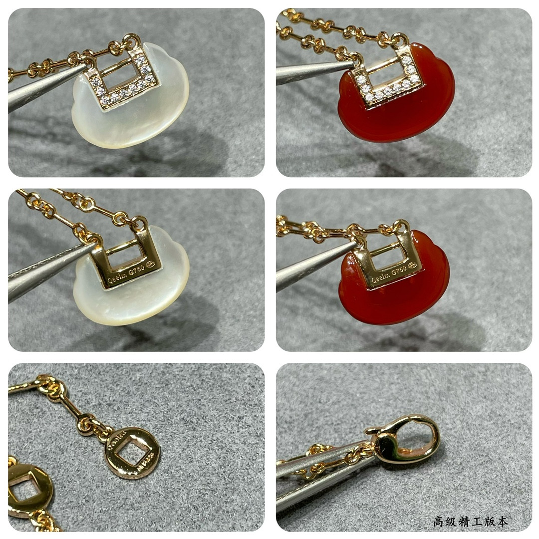 Qeelin YUYI Ruyi Mother-of-Pearl Bracelet