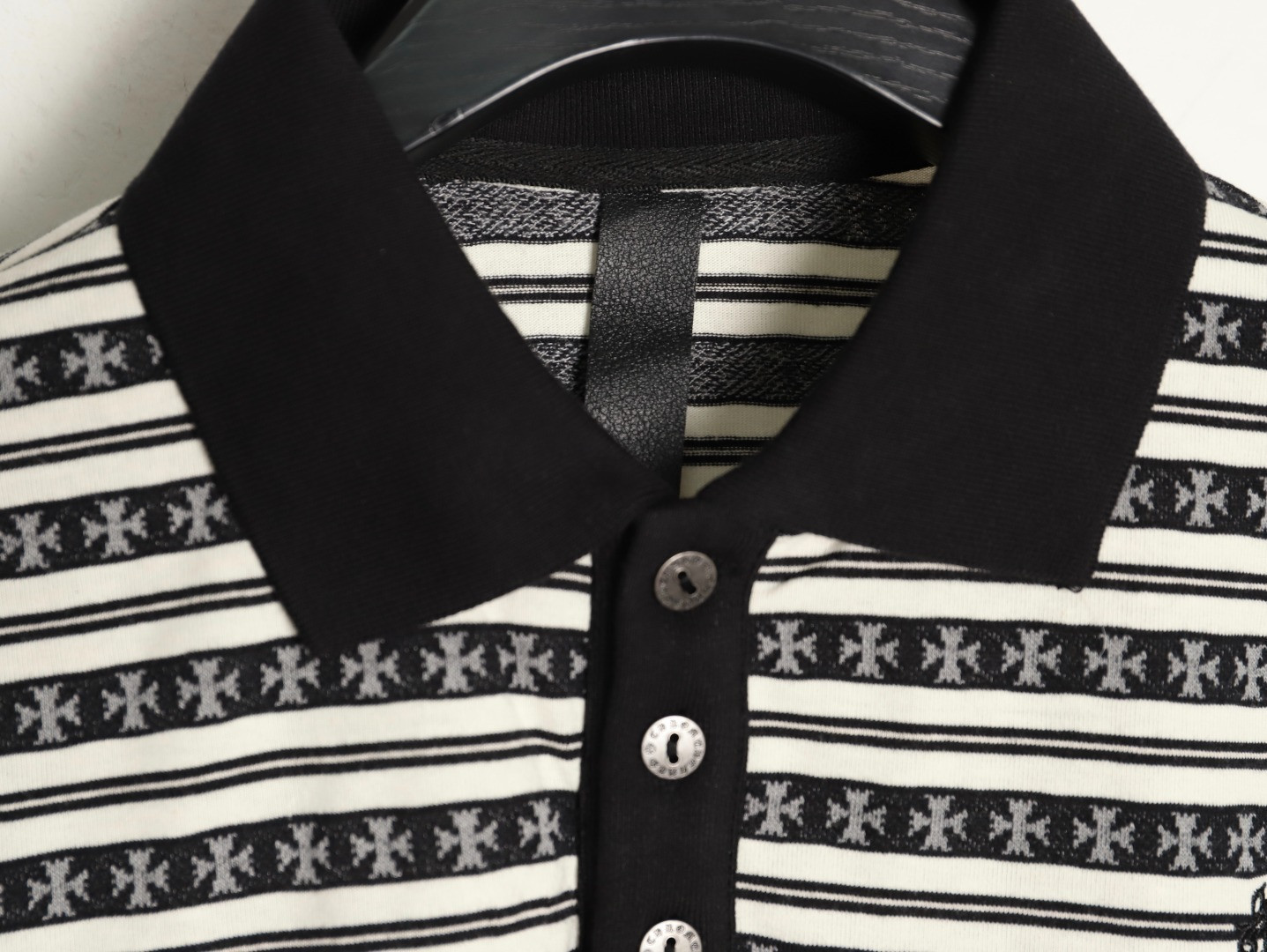 Ch**me He**ts 25fw polo shirt