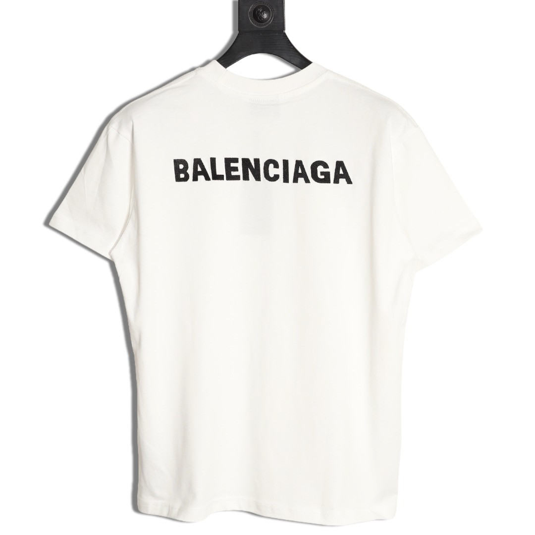 Ba*len*cia*ga 25ss short-sleeved t-shirt