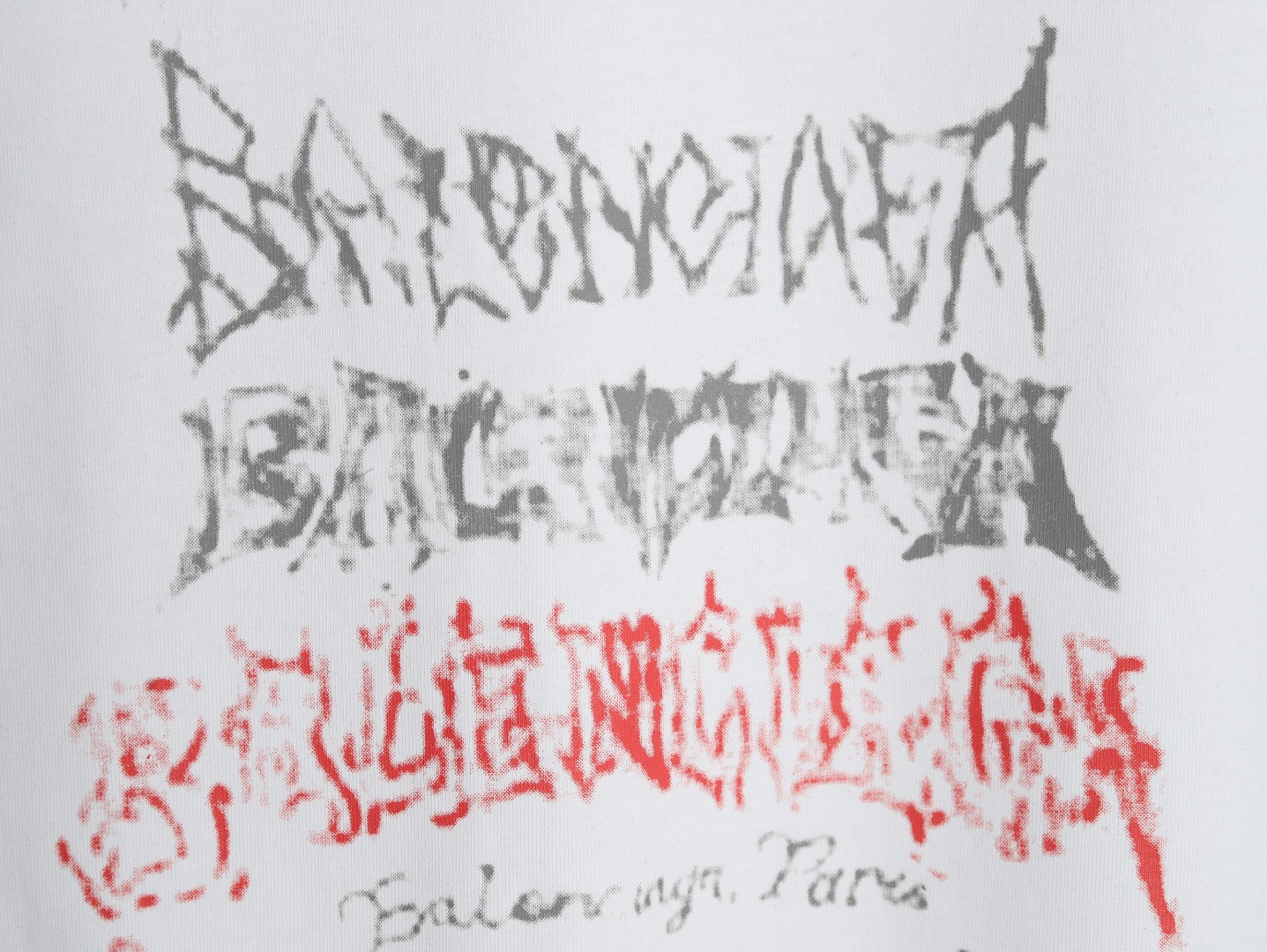 Ba*len*cia*ga short-sleeved t-shirt