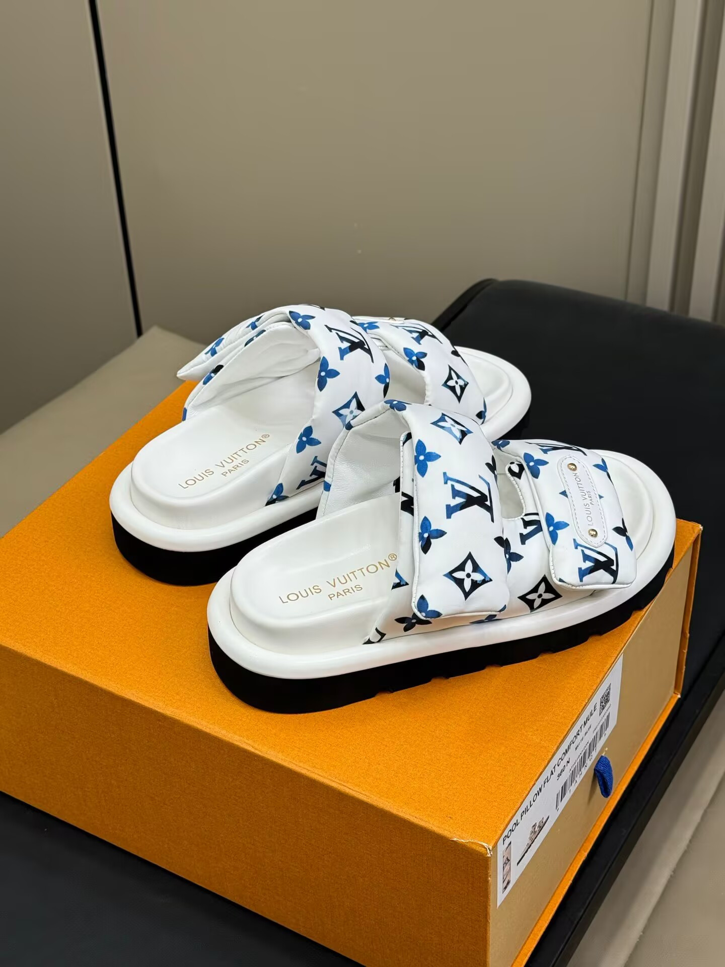 UA LV Pool Pillow Mules