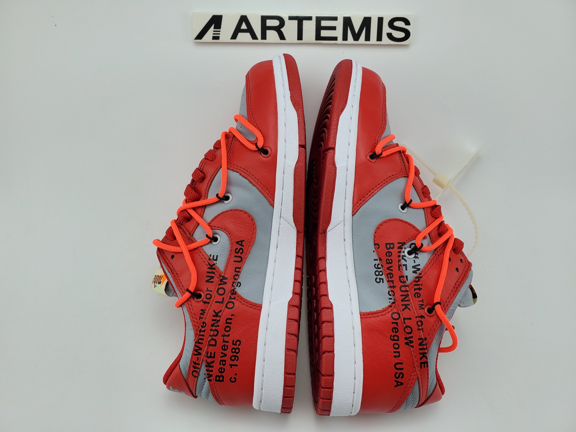 Nike Dunk Low Off-White University Red