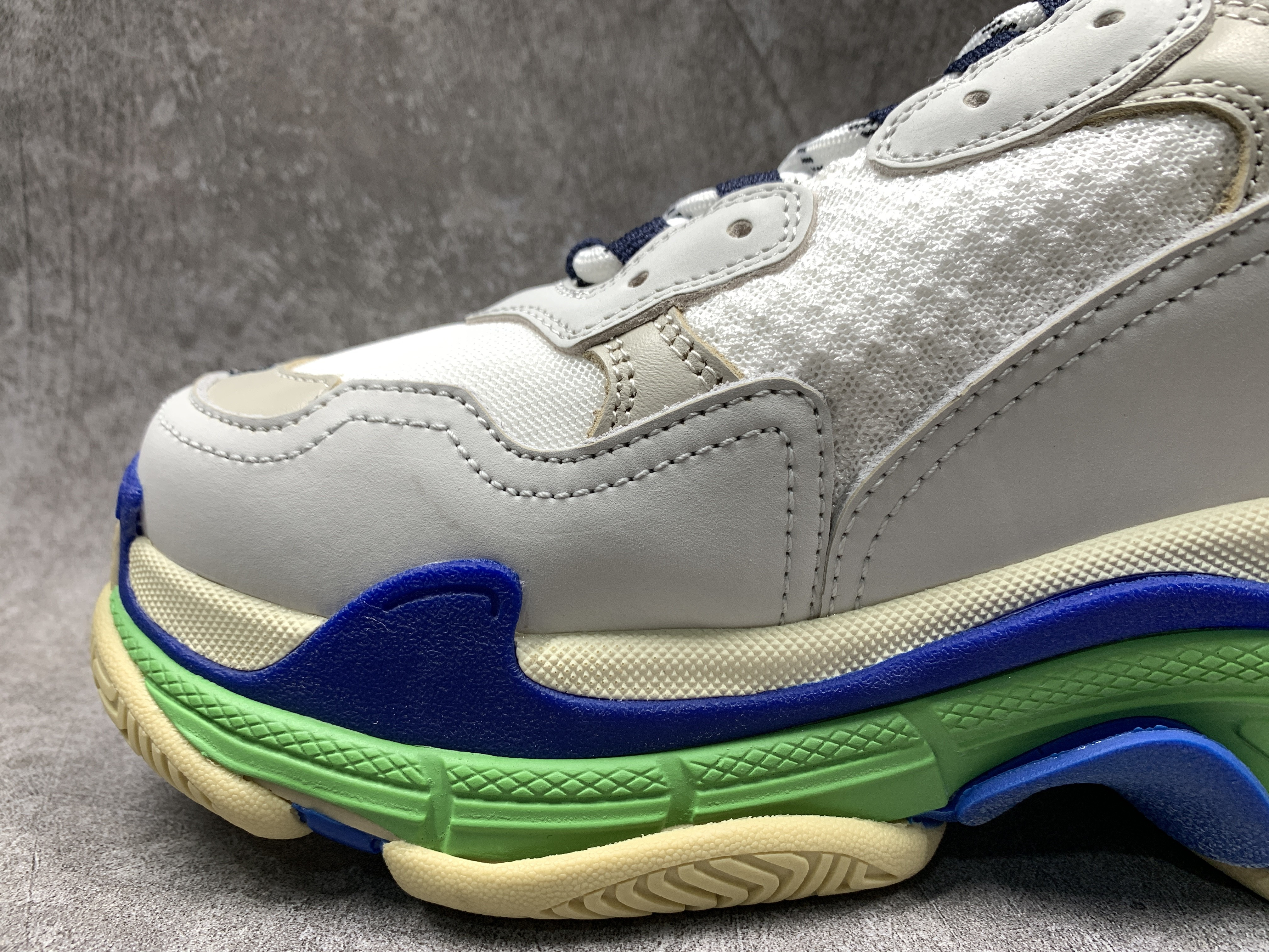 Balenciga Triple S Blue Green