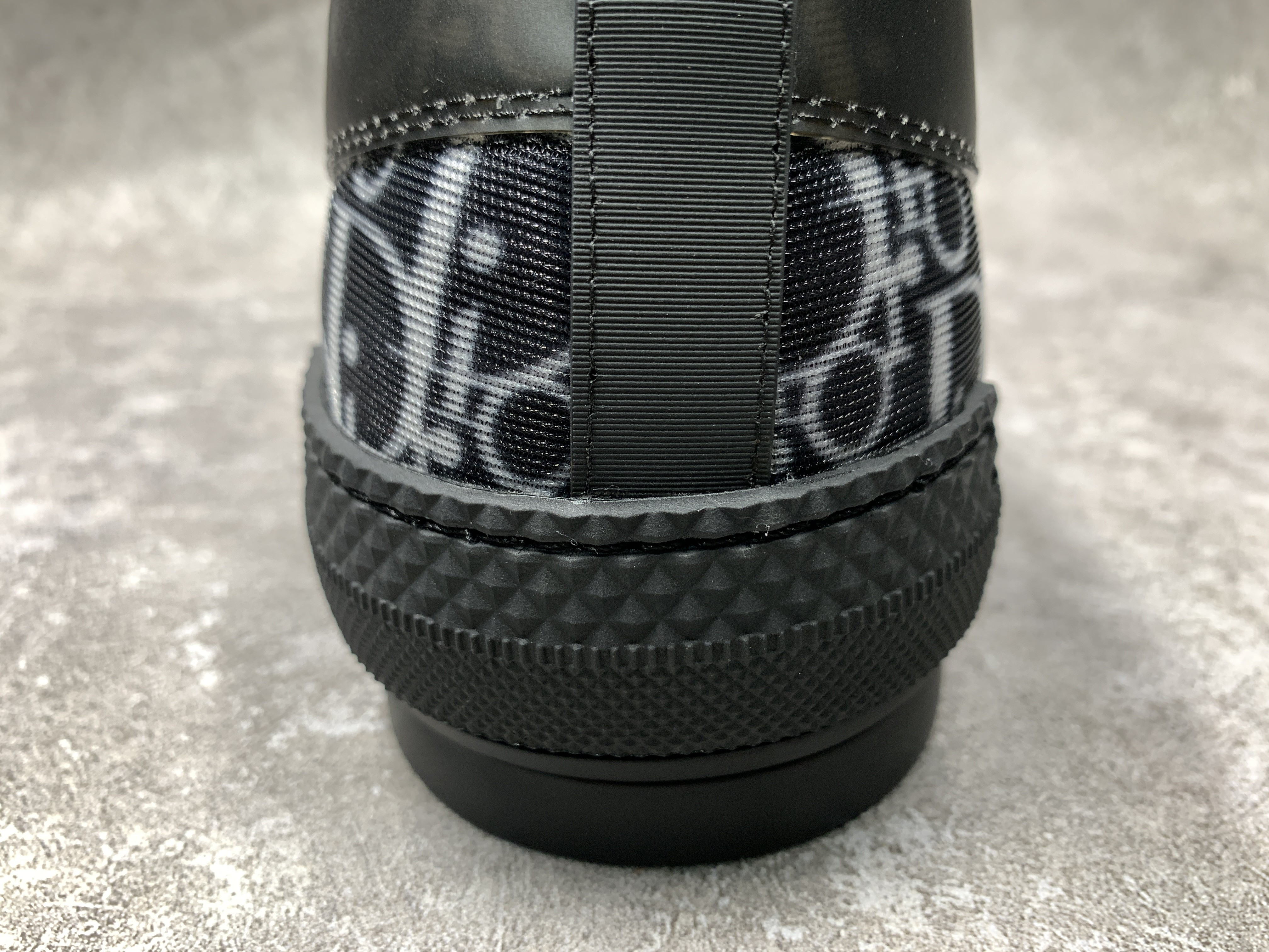 D*or b23 low top canvas oblique black