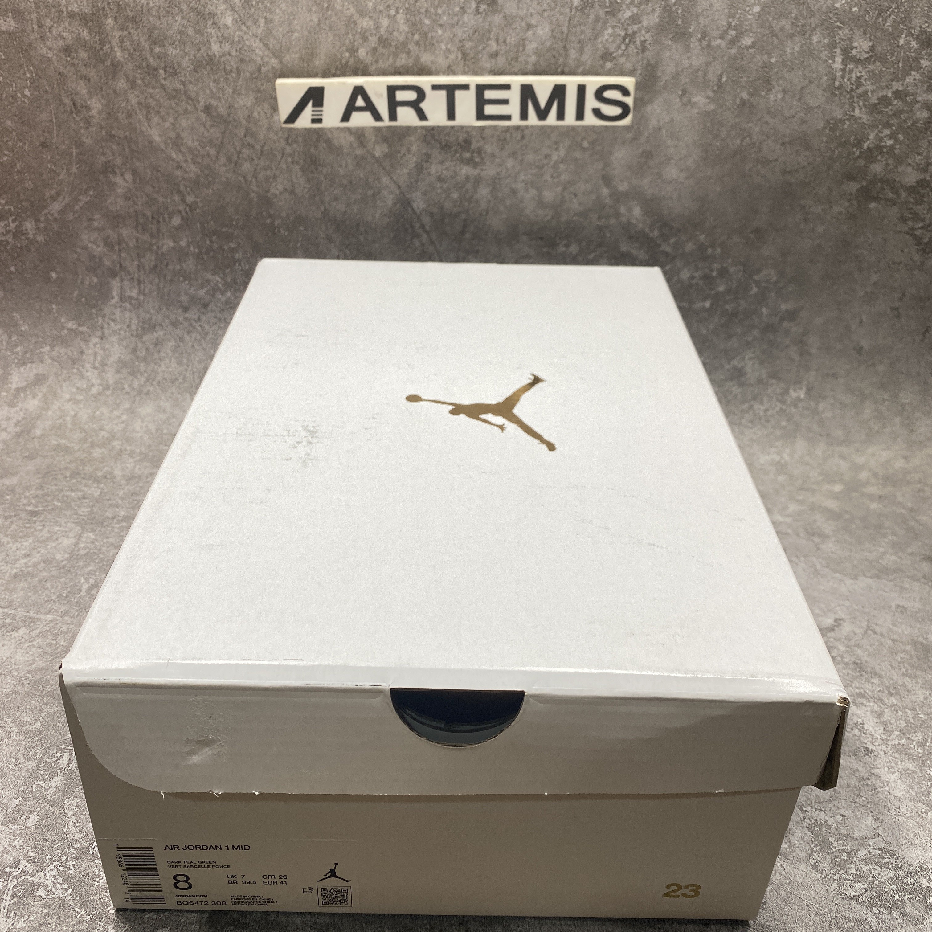 Air Jordan 1 Mid Dark Teal Green