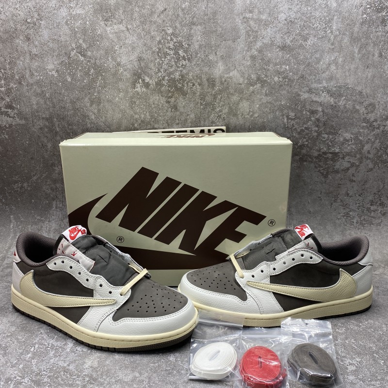 Travis Scott x Air Jordan 1 Low OG Reverse Mocha