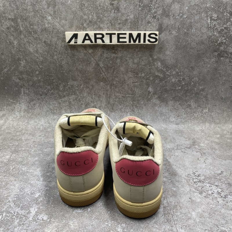 GC Screener Leather Sneaker Blue Red