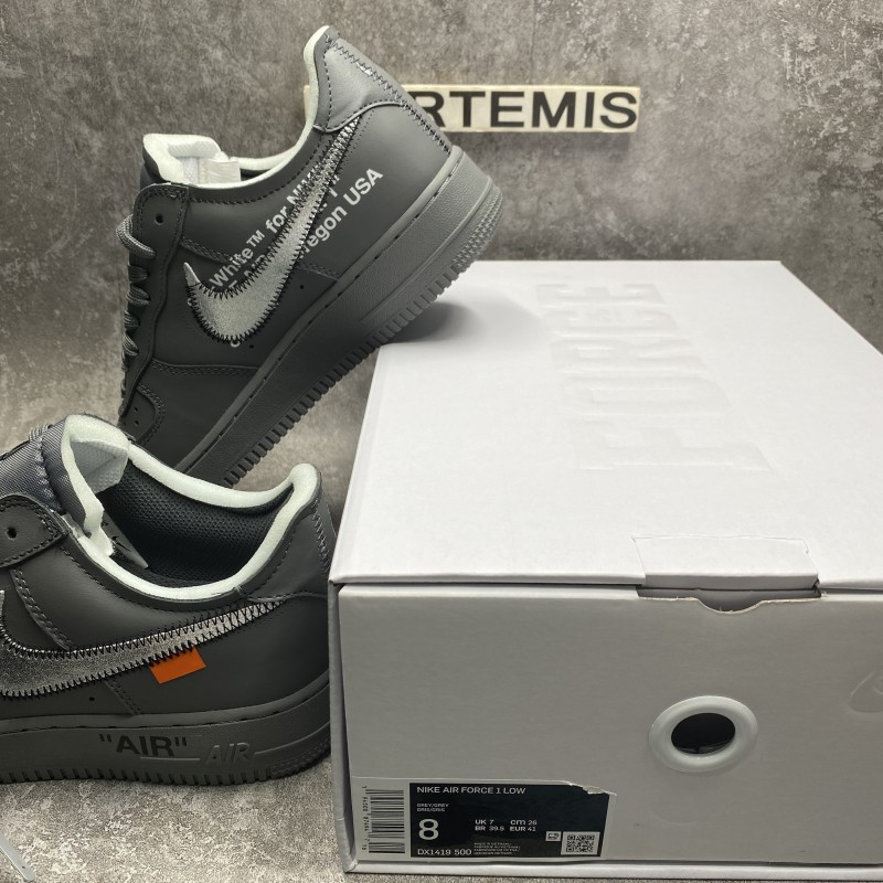 Off-White x Nike Air Force 1 Low  Ghost Grey