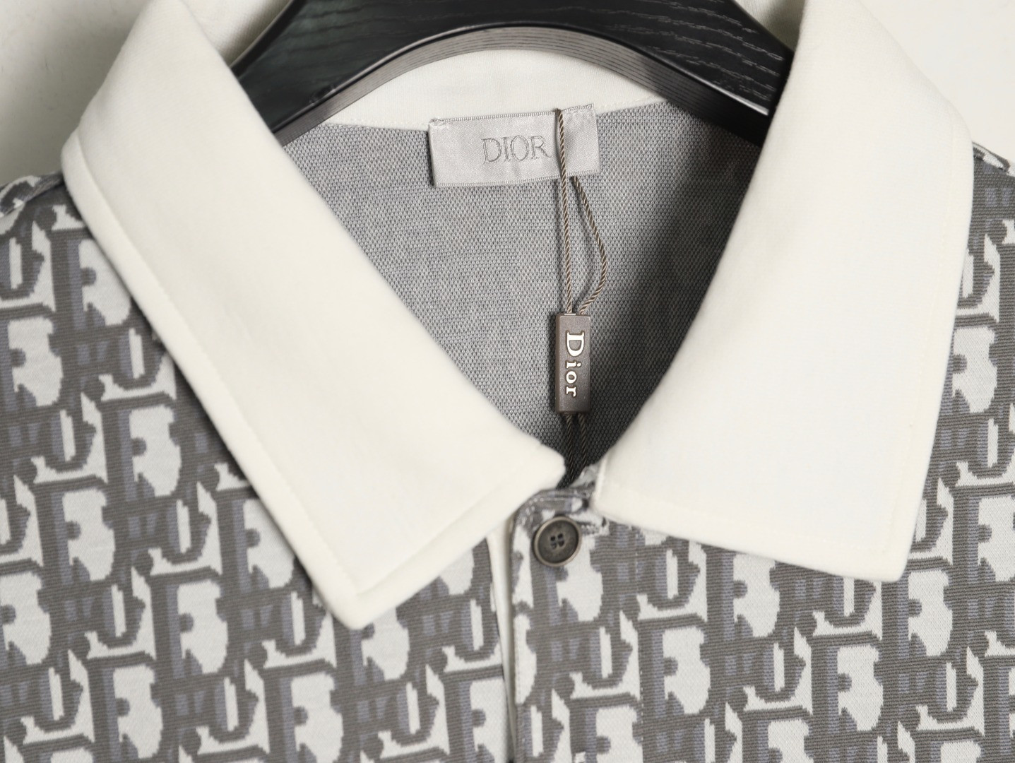 D*or long-sleeved polo shirt