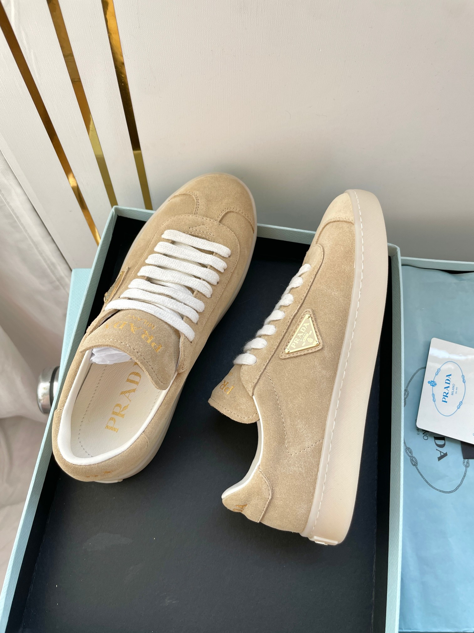 ua Pra*a downtown nappa leather sneakers