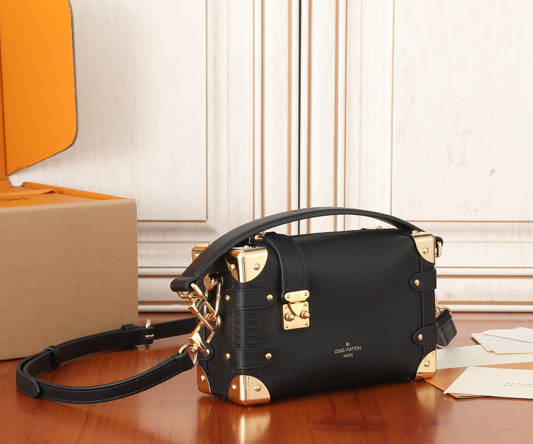 LV Side Trunk PM M23817   7.1 x 4.9 x 3.1 inches