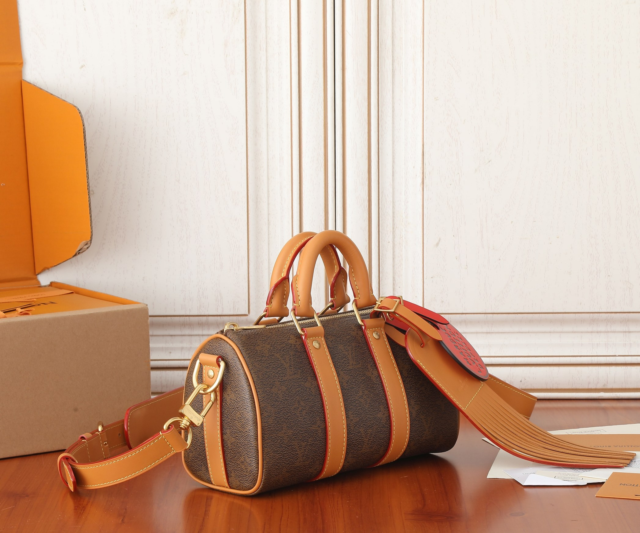 LV Keepall Bandoulière 25 M11542 25x15x11CM