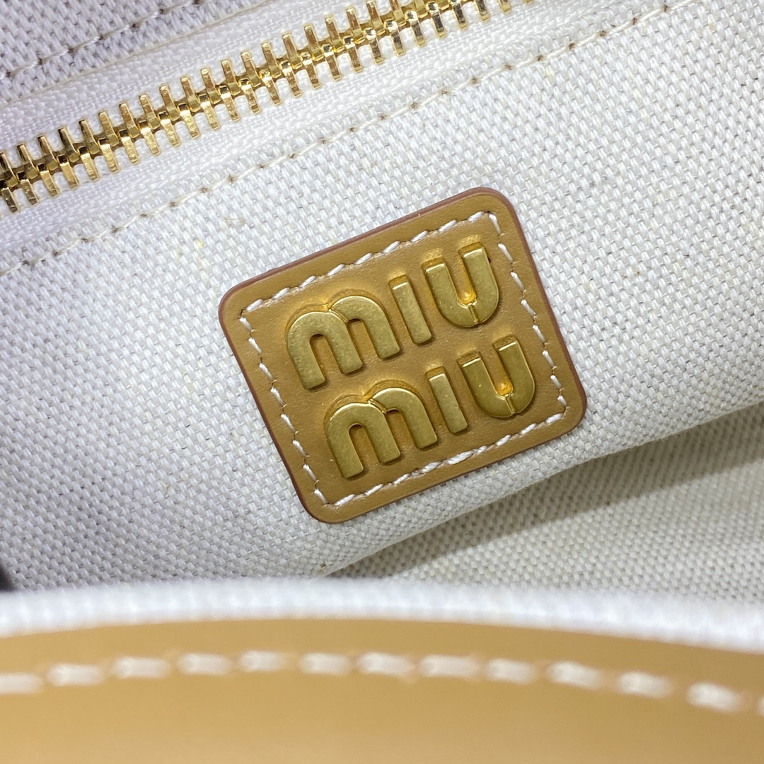 Miu Miu IVY leather bag 23.5x22x12cm