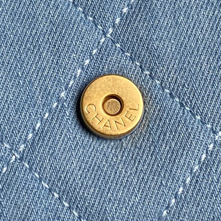 Ch*el 25c maxi hobo bag 27×35×18cm